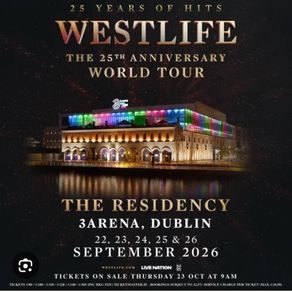 Westlife Tickets