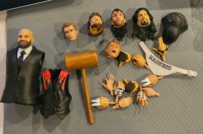 WWE wrestling figure accessories