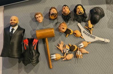WWE wrestling figure accessories