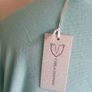 Carla Giannini Turquoise Aqua Knit Jumper Heart Star Ladies One Size NWT  CAN POST Image 6