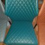 Multi-coloured Dining chairs x 4 Image 2