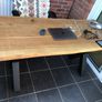 Solid Wood Live Edge Office + Computer + Work Table Image 3