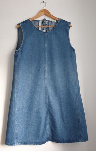 Cos Denim Dress Size Uk 14