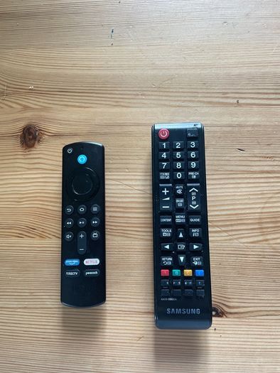 Samsung 51" Plasma TV // Amazon fire TV stick