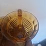 vintage amber glass Image 6
