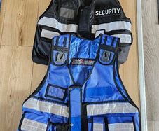 Various security hi viz tactical vests
