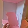 Kids 360 Rotating Bookshelf - Pink and White Image 3