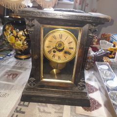 Beautiful Old Antique Mantle Clock, Dating from the 1880s to the early 1900s. price is for two clocks Postage Available