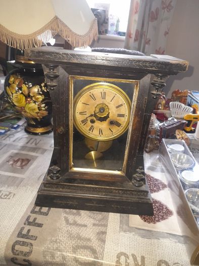 Beautiful Old Antique Mantle Clock, Dating from the 1880s to the early 1900s. price is for two clocks Postage Available