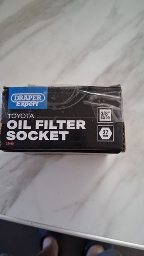 Oil filter socket