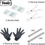 60Pcs Professional Piercing Kit 316L Stainless Steel Nose Ring Horseshoe Lip Tongue Eyebrow Rook Septum Tragus Cartilage Body Piercing Ear Navel Rings Barbells (FREE POSTAGE) Image 7