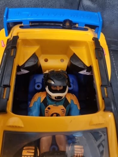 Arctic Action Man Car And Vintage Hasbro Action Man Dirt Biker.1999.