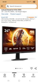 Acer Full HD Gaming monitor,
