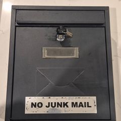 Black Postbox