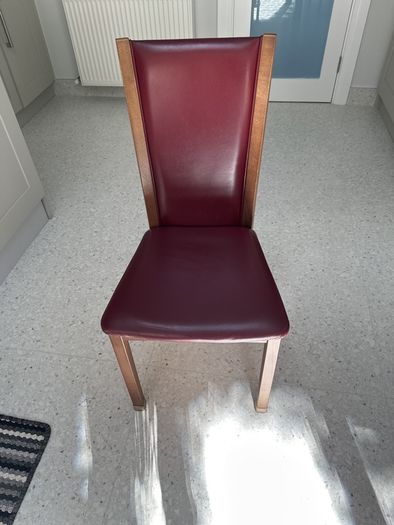 Skovby table and 6 chairs
