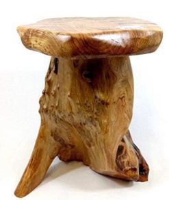 Rustic Solid teak root mini stool/table (FREE POSTAGE)