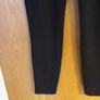 Gallery Soft Black Faux Suede Trousers.    S. 12. Nrw. Image 2