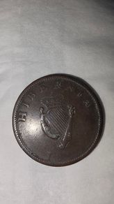 Hiberbia half penny 1805 Geroge III