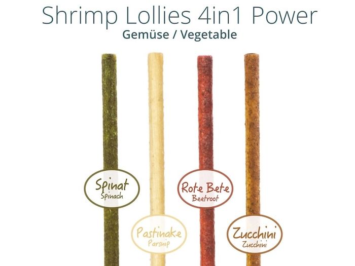 GlasGarten Shrimp Lollies - 4in1 VEGETABLE MIX
