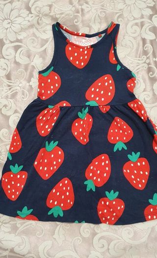 strawberries dress