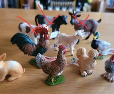 Schleich Farm animals + dogs