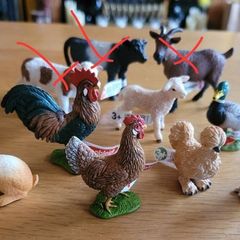 Schleich Farm animals + dogs