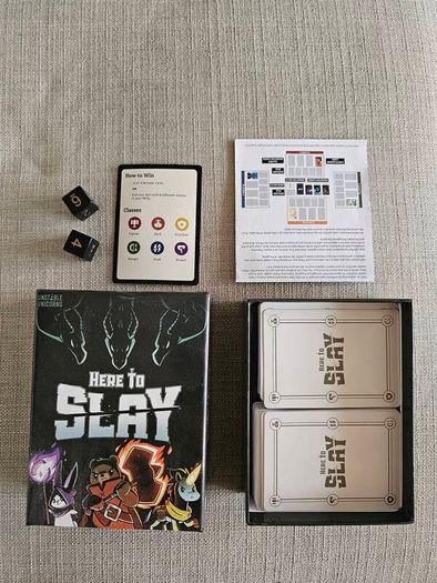 Here to slay card game
