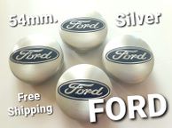 main image for ad 4x FORD silver 54mm alloy wheel centre caps cap 6M21-1003 Hub Cover