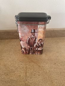 French coffee / tea tin