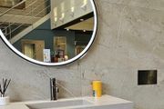 Beige Matt porcelain tiles marble effect 600x1200