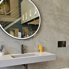 Beige Matt porcelain tiles marble effect 600x1200