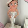 Betty Boop Statue White Dress Image 2