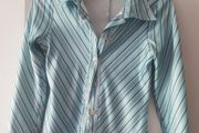 Satin look shirt size xs 6 never worn