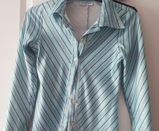 Satin look shirt size xs 6 never worn