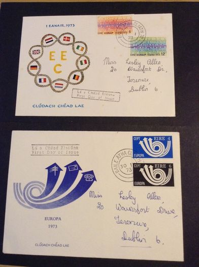 1973 First Day Covers