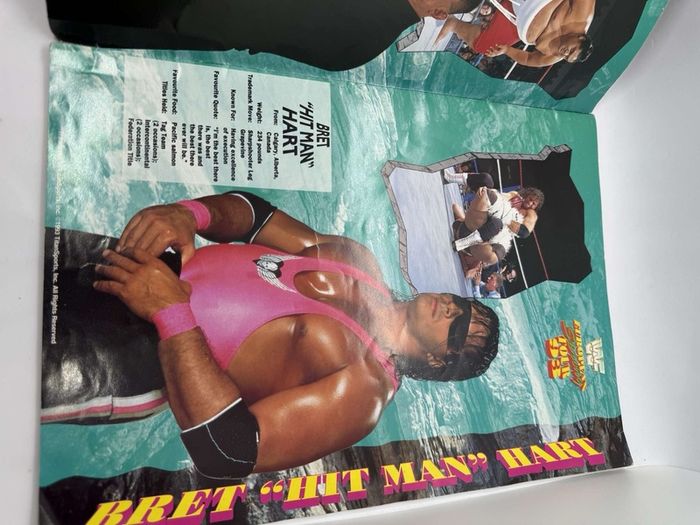 Wwe WWF European spring Tour 1993 Official souvenir Programme