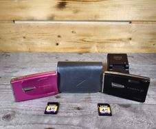 fujifilm finepix z20fd 10.0MP 2 cameras pink and black