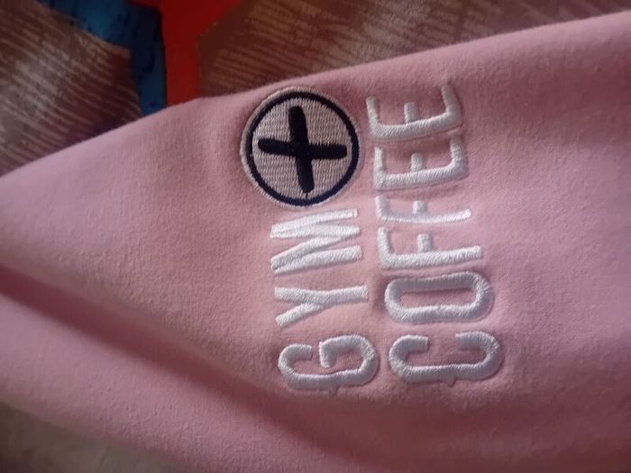 Ladies Hoody.  Gym & Coffee. Size Medium