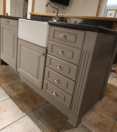 Kitchen and Center Island