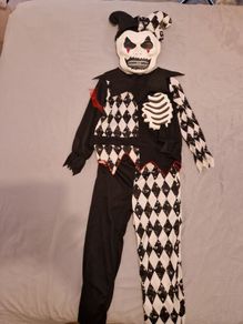 Halloween Costume Evil Jester