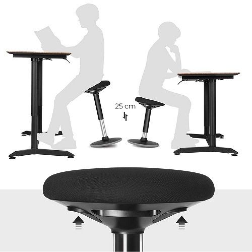 New Home Office Adjustable Work Stool - FREE P&P