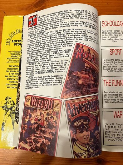 Comic: 'The Golden Years Of Adventure Stories'