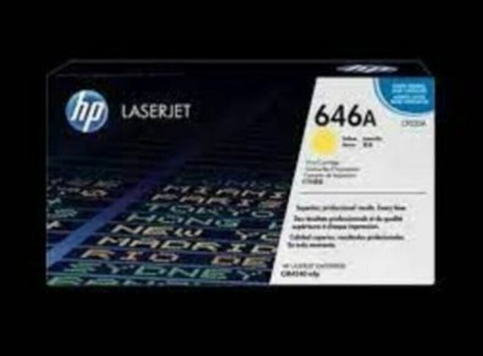 HP 646A Yellow LaserJet Toner Cartridge CF032A
