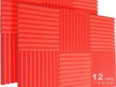 12 Pack Acoustic Foam Panels, 1