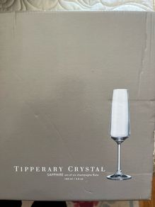 champagne flutes Tipperary Crystal