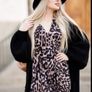 Leopard-print envelope dress Image 9
