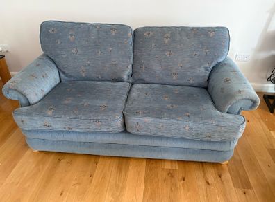 3 Seater Blue Couch