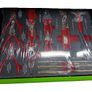 12 Drawer Tool Chest On Strong Castor Wheels & With Tools Image 5