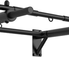 Pull Up Bar Wall Mounted Chin Up Bar Home Gym Punch Bag and TRX Training Hook Exercise Bracket Upper Body Workout Bar