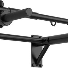 Pull Up Bar Wall Mounted Chin Up Bar Home Gym Punch Bag and TRX Training Hook Exercise Bracket Upper Body Workout Bar